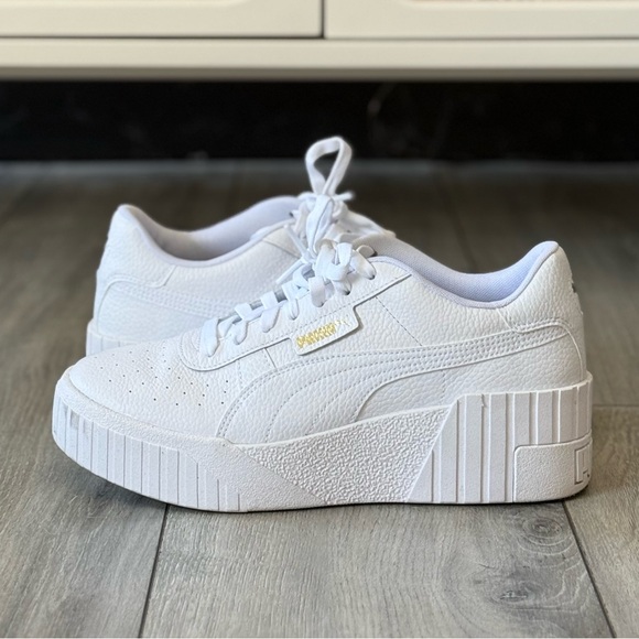 PUMA Women's Cali Wedge Sneaker - Size 10 - Picture 1 of 13